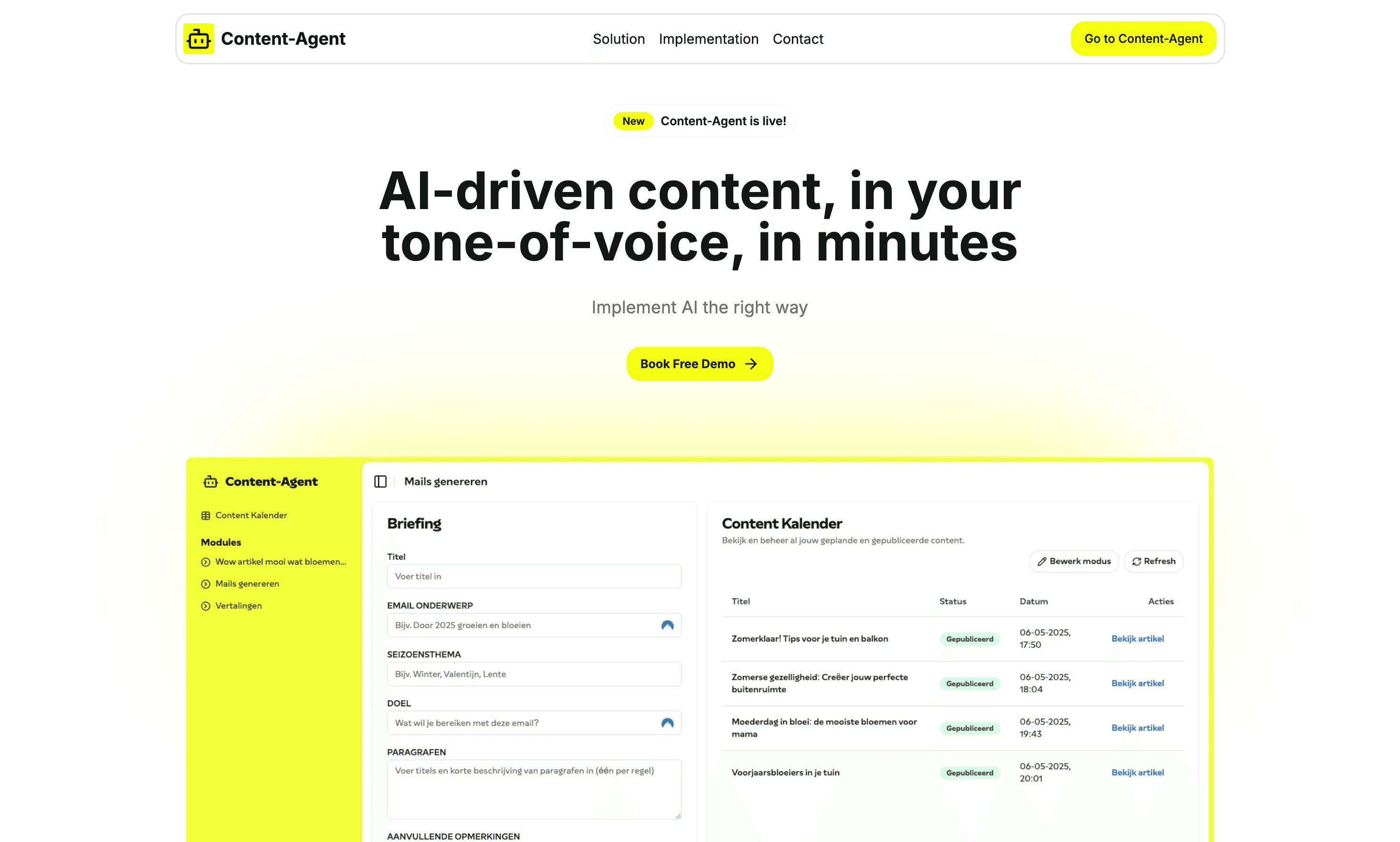 AI-powered agent framework